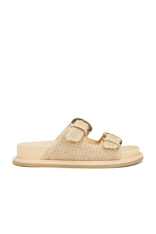 Dolce Vita Shauny Sandal in Natural Raffia from Revolve.com | Revolve Clothing (Global)