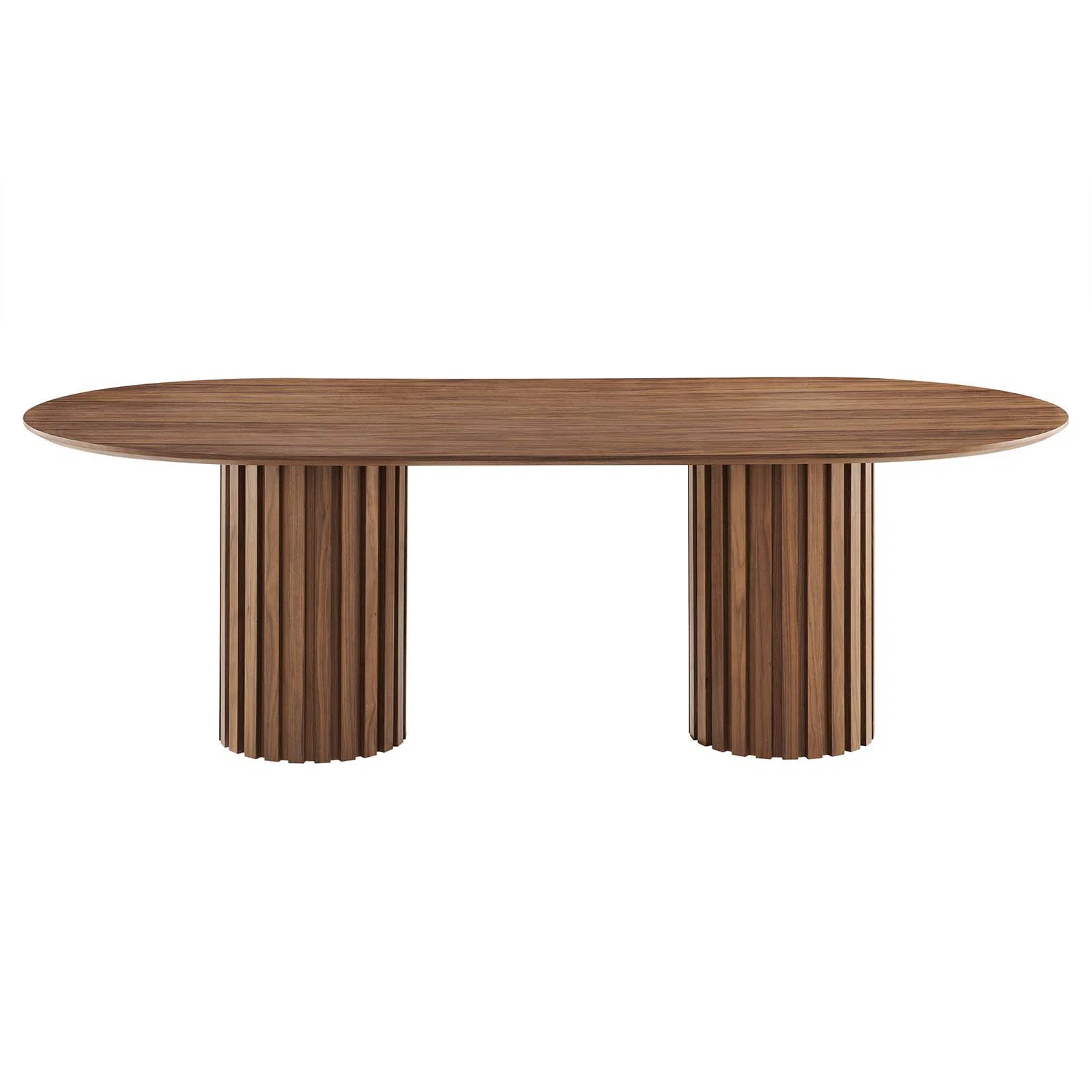 Loon Peak® Modway Senja 95" Oval Dining Table & Reviews | Wayfair | Wayfair North America