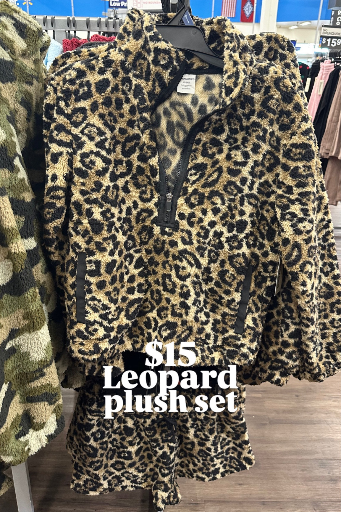 Leopard plush/fuzzy set 

#LTKFindsUnder100 #LTKFindsUnder50 #LTKStyleTip