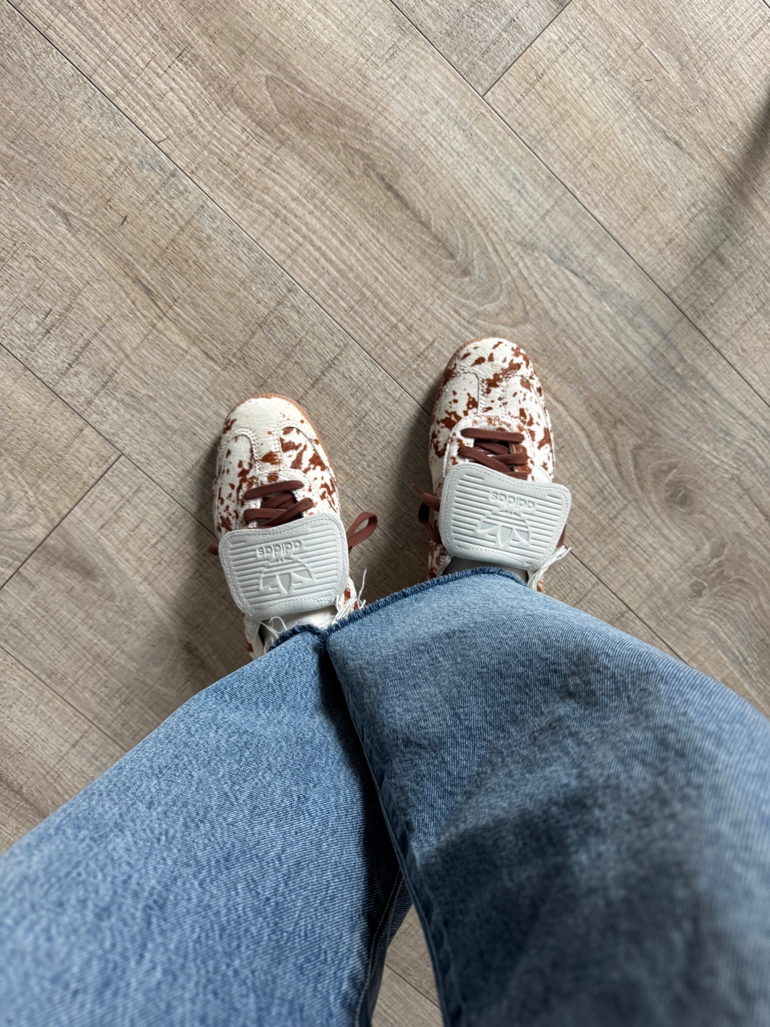 Cow print adidas sambas! These are so cool and equally comfy. I sized down to a 8 when I typically were 8.5  

#LTKStyleTip #LTKShoeCrush #LTKTravel