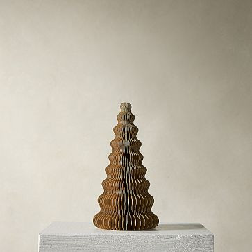 Jewel Tone Decorative Paper Tabletop Trees | West Elm (US)