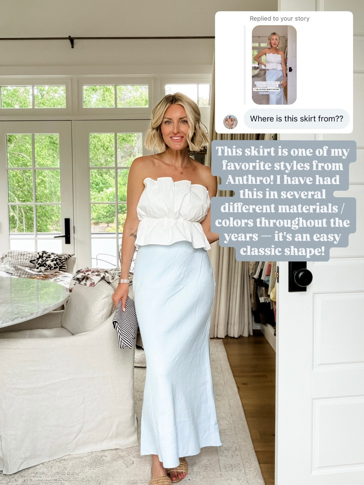 This linen maxi skirt is perfect for the summer! You can dress it up or down - it can be worn for work or play! It comes in several colors! Wearing size S!

Loverly Grey, closet staples, linen skirt, maxi skirt, date night, girls night out, bride outfit 

 #LTKSeasonal