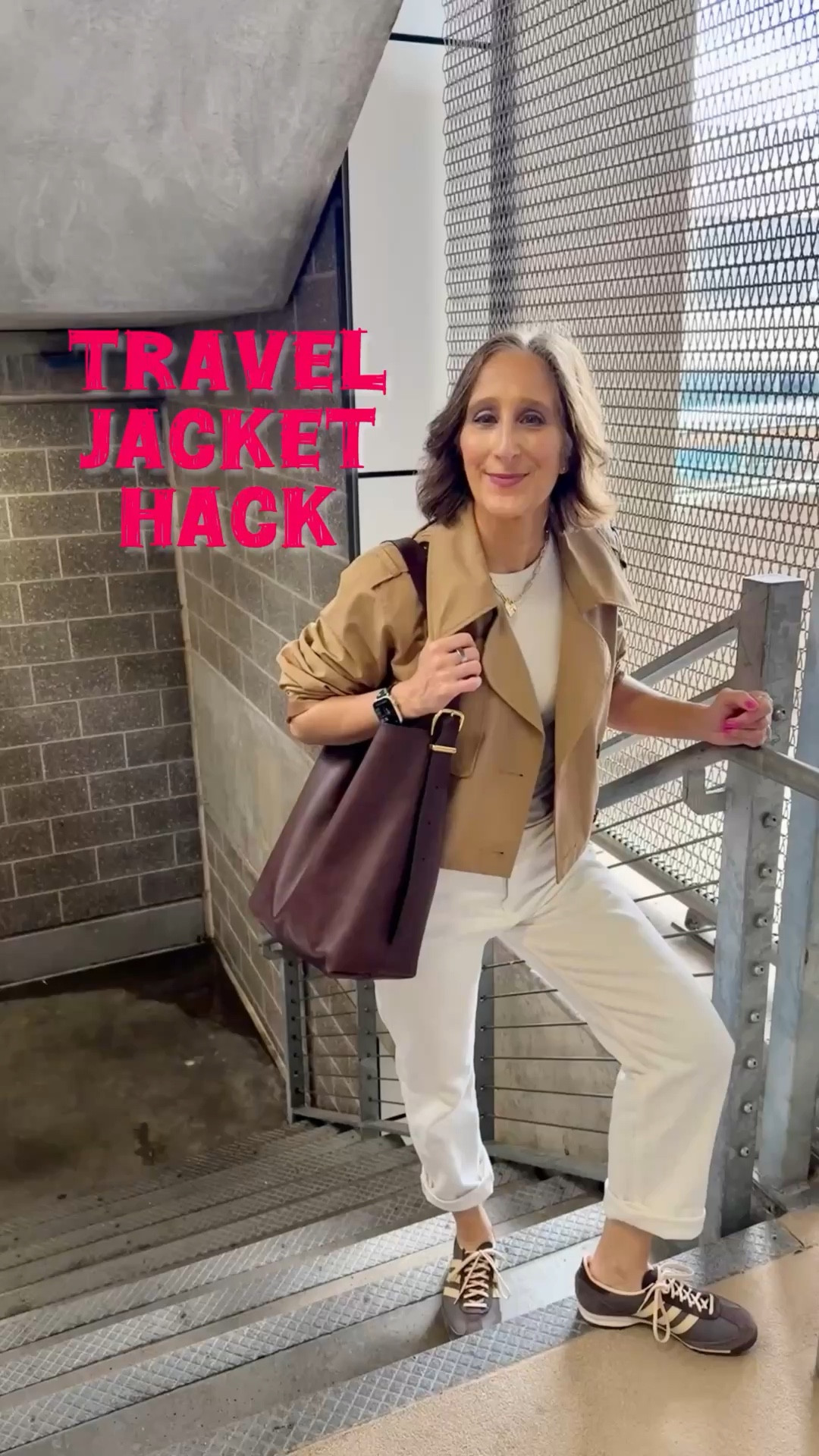 Travel jacket sleeve hack

#LTKSpringSale #LTKTravel #LTKPetite