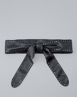 Soft Studded Obi Belt | White House Black Market