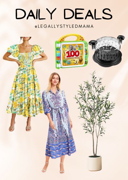 Today’s daily deals that I’m loving! 

Home decor, spring outfit, spring dress, woke outfit, kids toy, kitchen gadgets 

#LTKhome #LTKworkwear #LTKkids