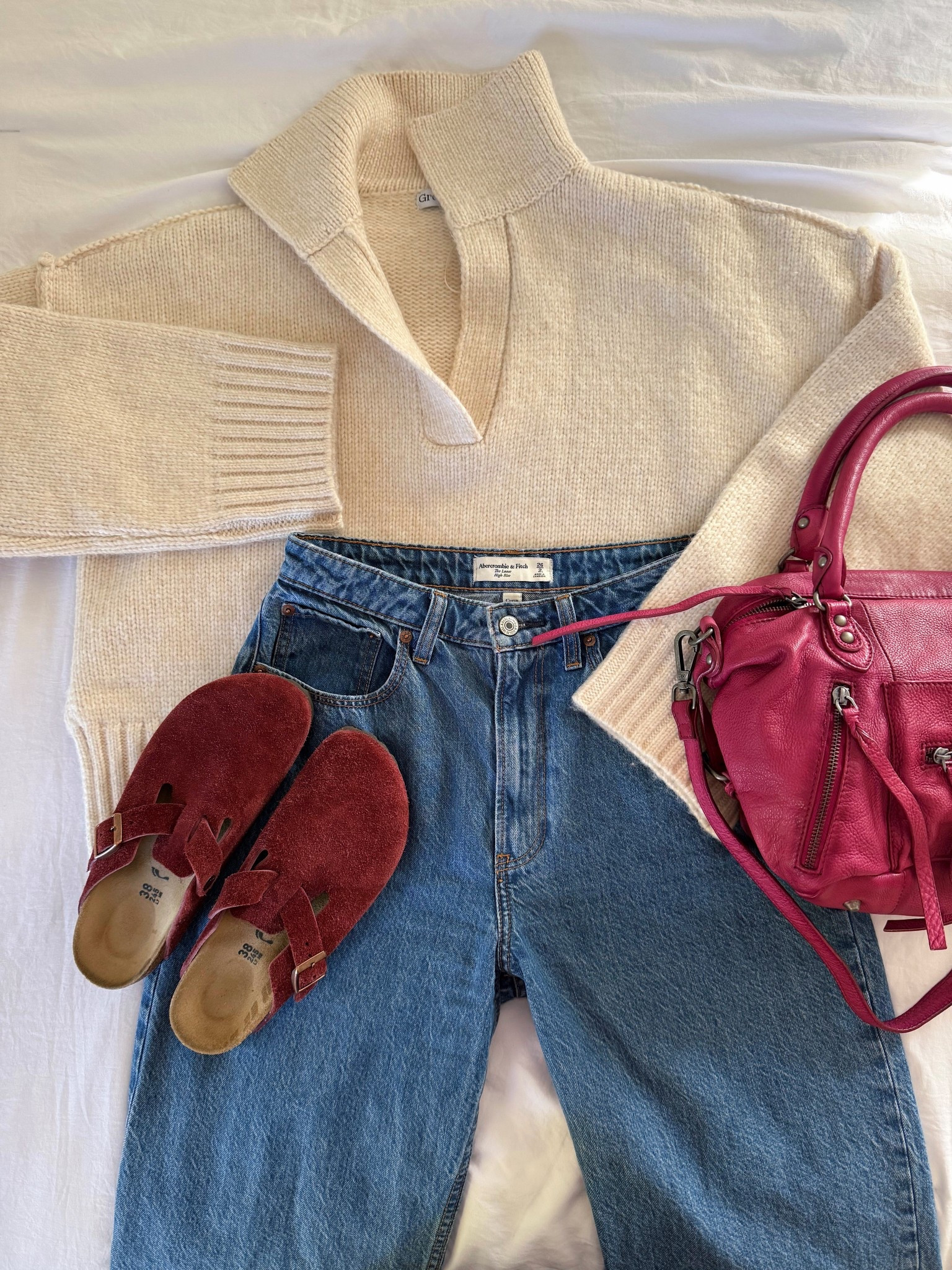 Dinner/errands fit 🤍🐙🫐✨