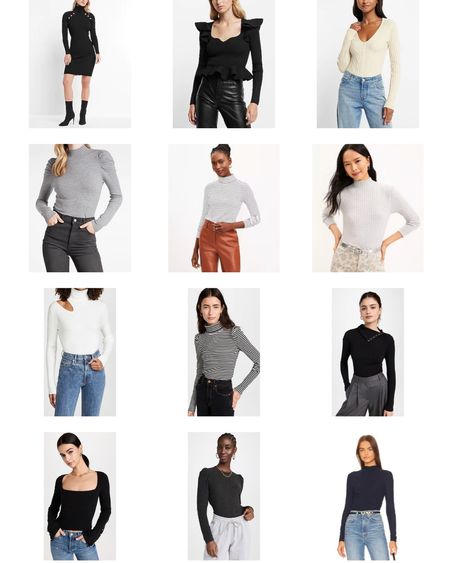 Slim sweaters for winter