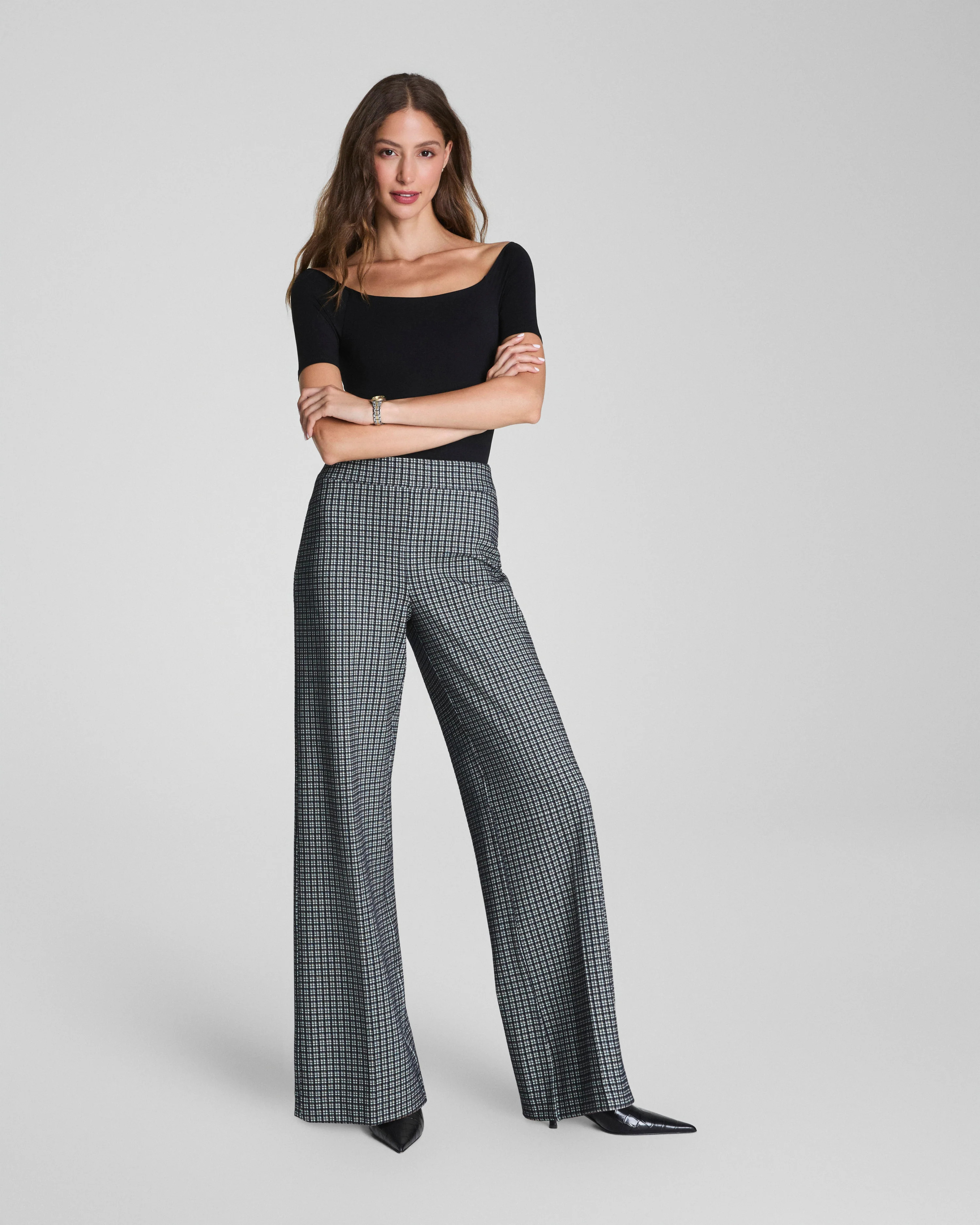 SPANXsupersmooth™ PerfectFitPonte Wide Leg Pant$165.00USD | Spanx
