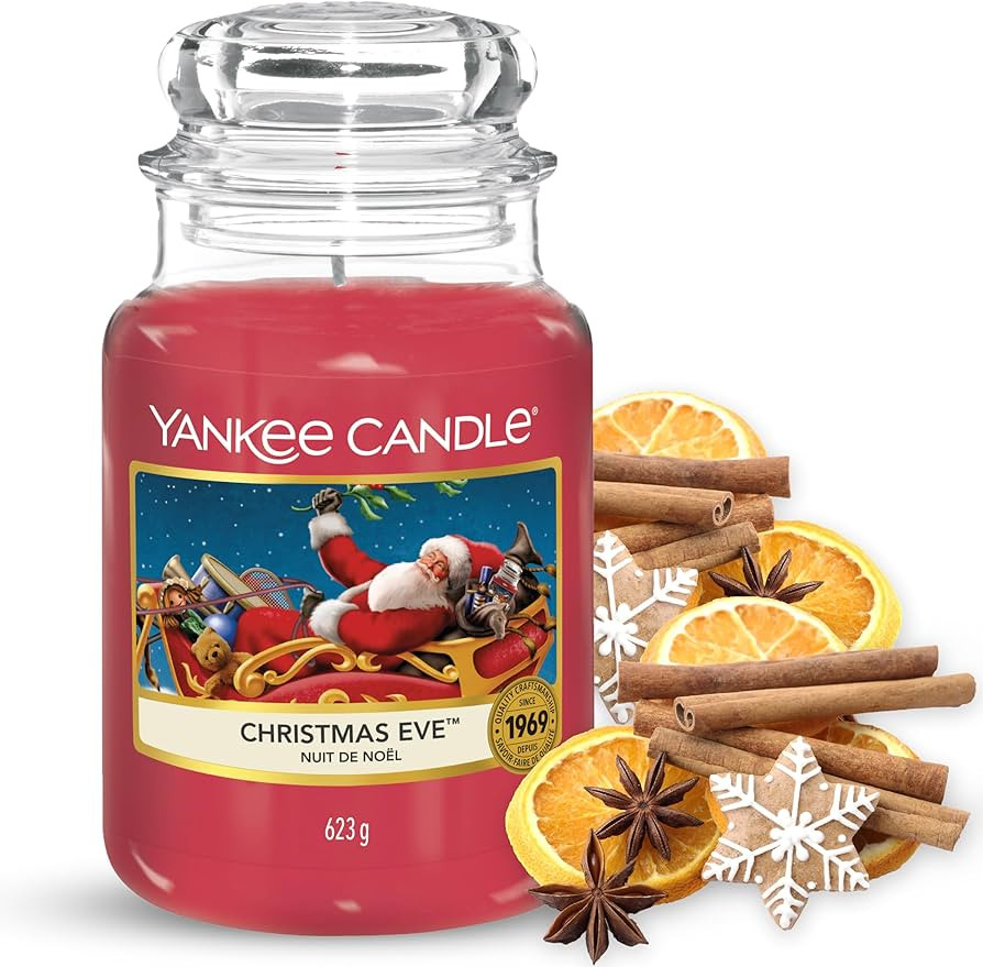 Yankee Candle Scented Candle | Christmas Eve Large Jar Candle | Long Burning Candles: bis zu 150 ... | Amazon (DE)