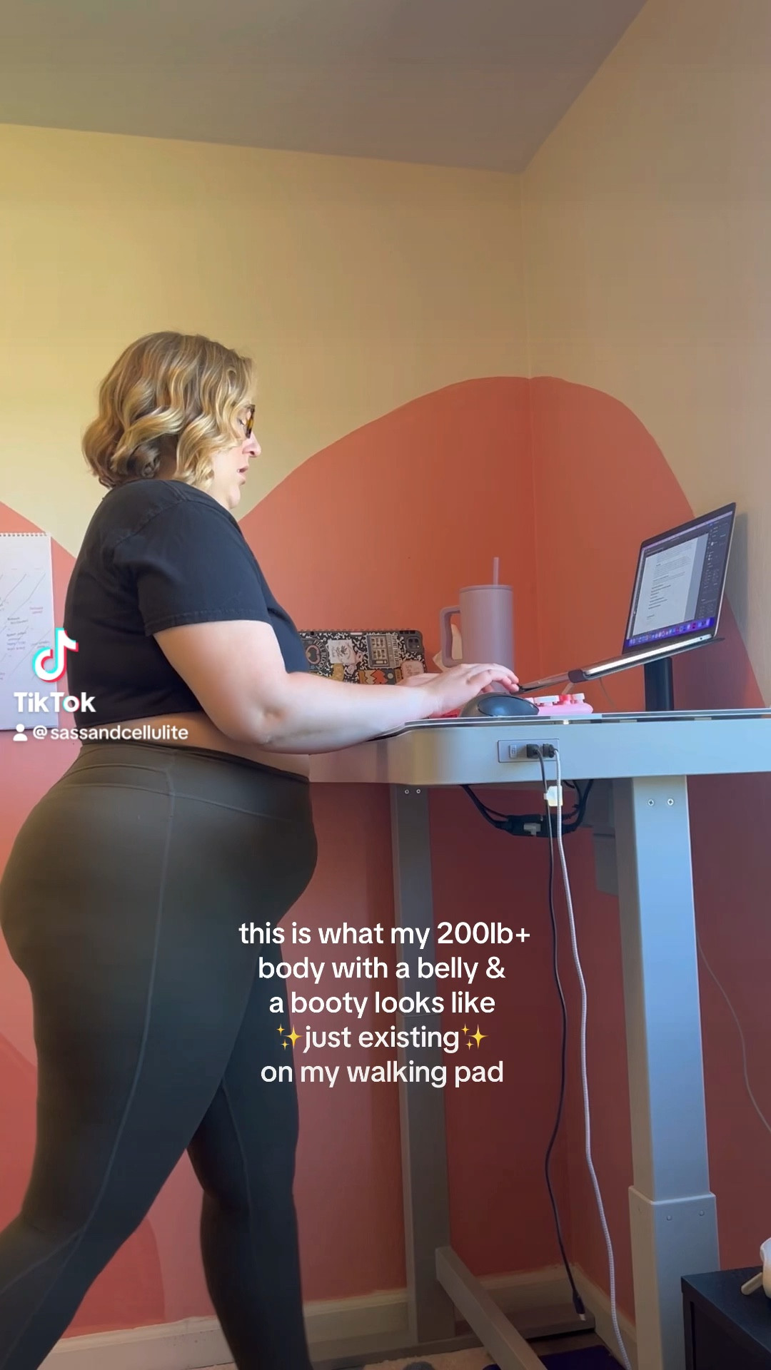 I love my walking pad and have had it for over a year with no issues. Has a 300lb weight limit. I also use an ankle strap for my Apple Watch since my wrist isn’t moving  

#LTKPlusSize #LTKHome #LTKFitness