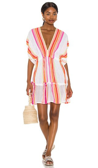 Qelem Mini Dress in Hot Pink | Revolve Clothing (Global)