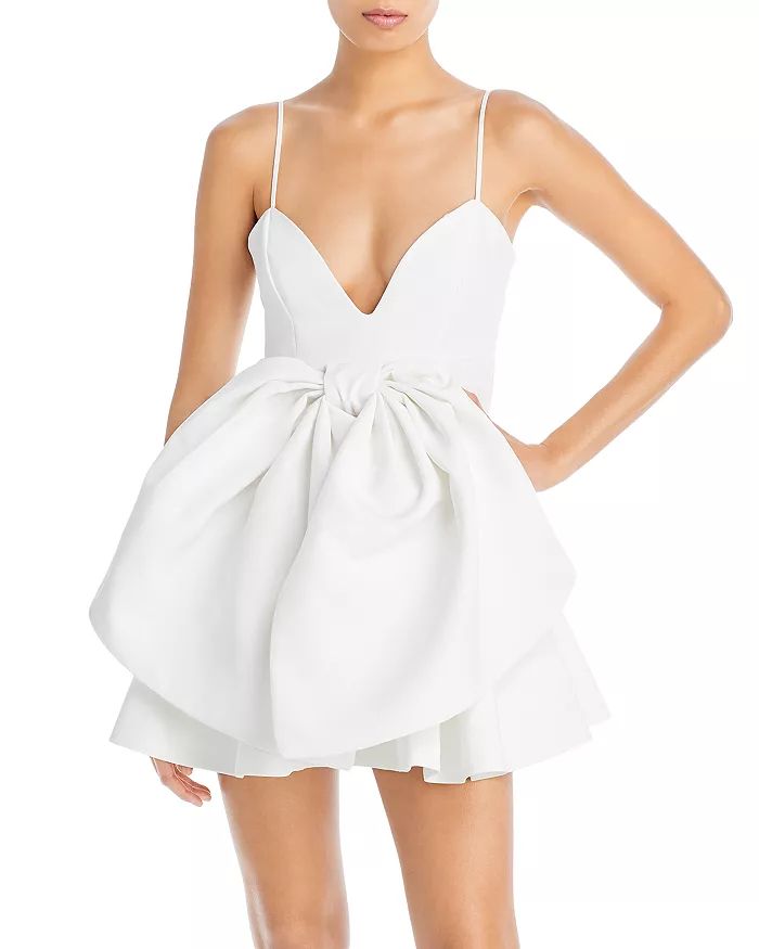 Annabelle Bow Mini Dress | Bloomingdale's (US)