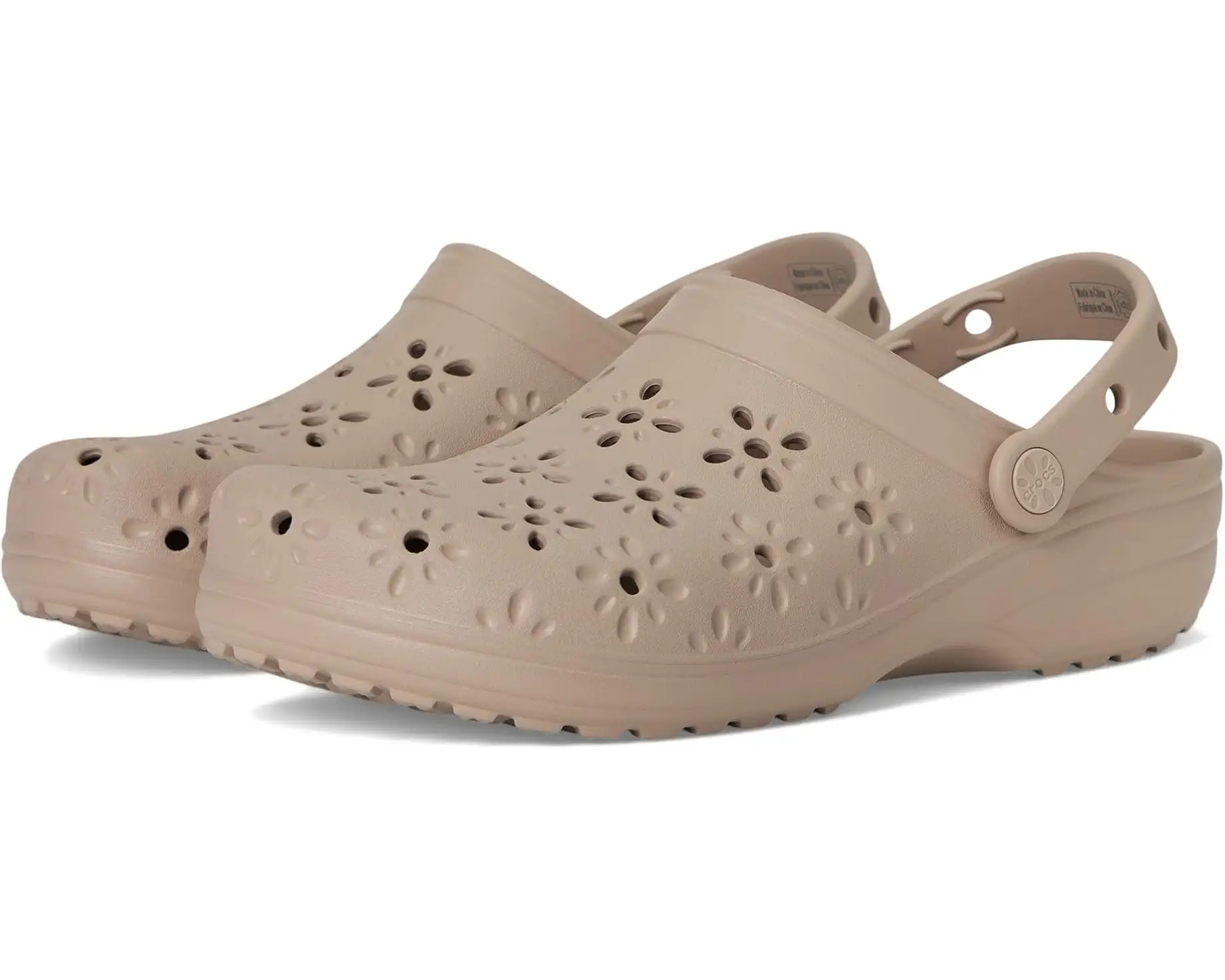 Classic Clogs with Floral Cut Out Design | Zappos
