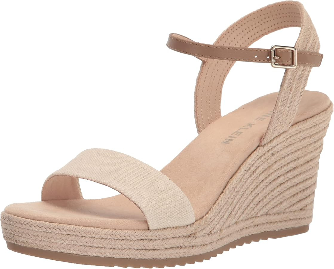 Anne Klein Women's Wella Wedge Sandal | Amazon (US)
