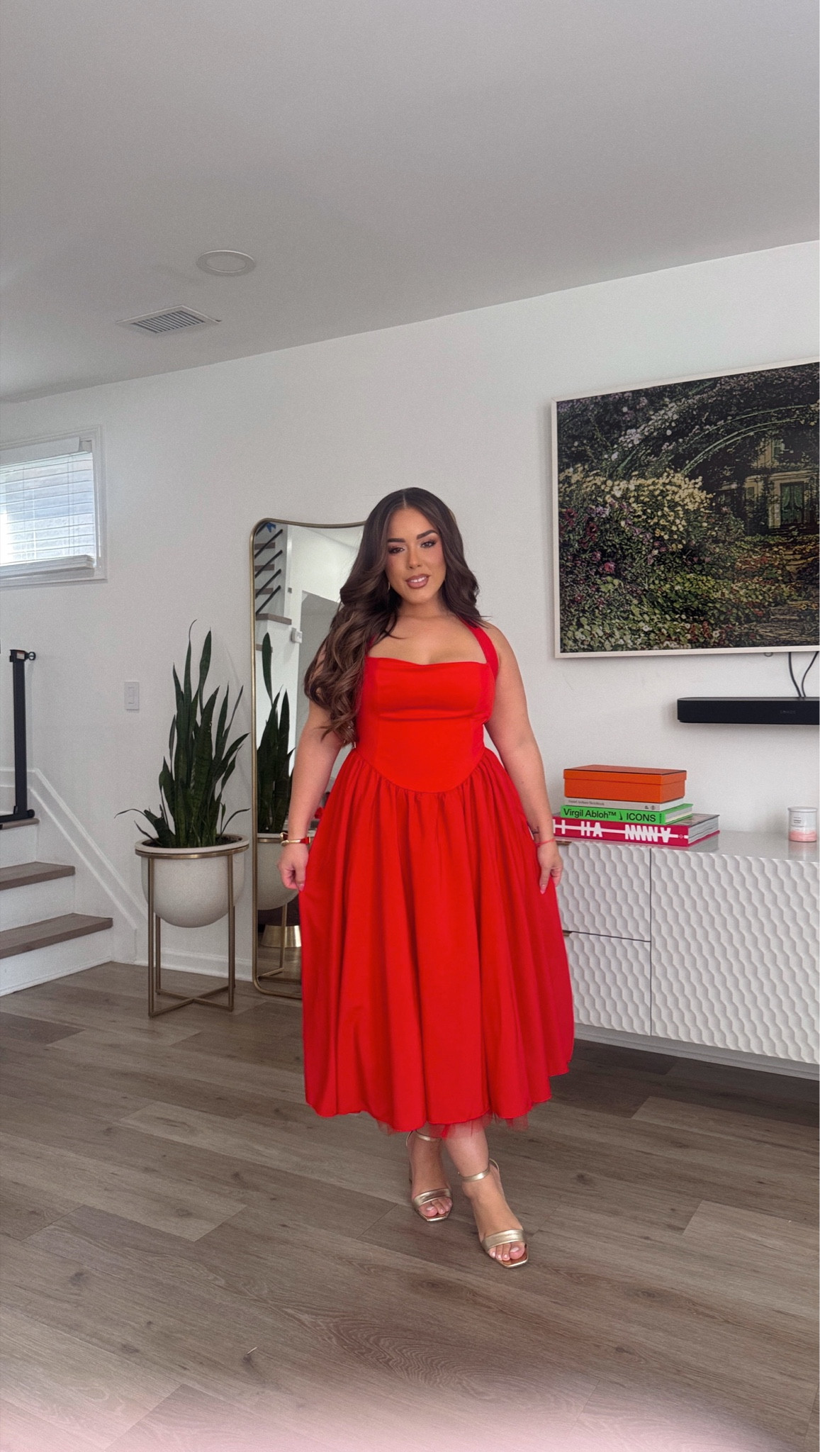 Red wedding guest dress ❤️
Wearing a size Large ✨

#LTKMidsize #LTKWedding #LTKPetite