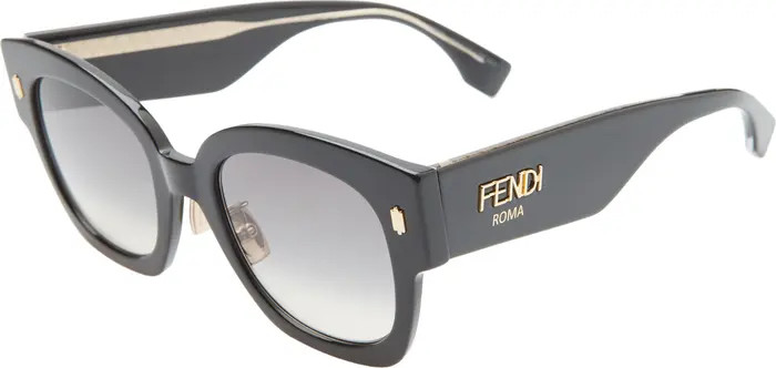 52mm Gradient Square Sunglasses | Nordstrom Rack