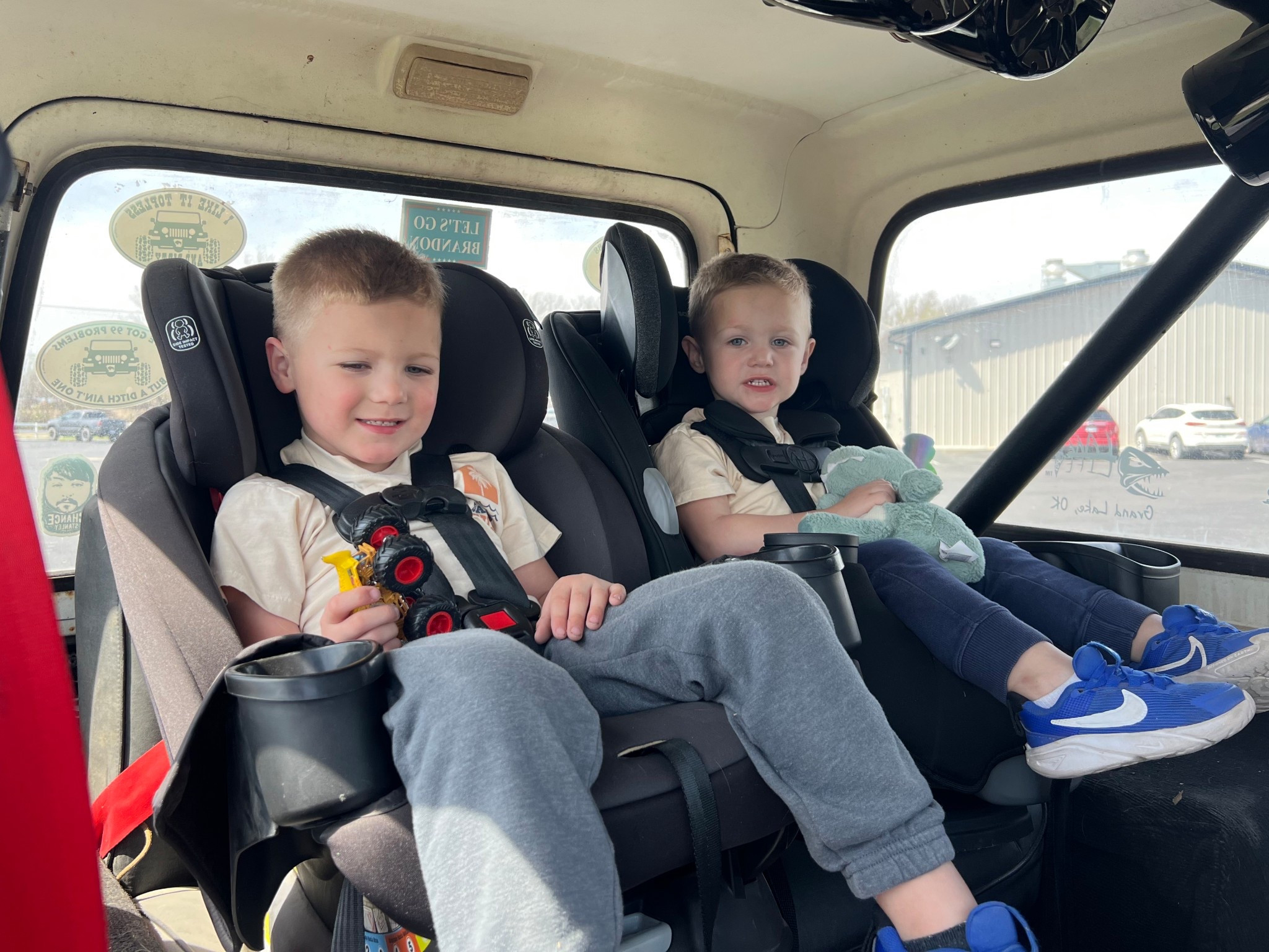 Rides in the Jeep with Papa are their favorite! ❤️ 🧢✨

Target | Amazon | On the Go mom | toddler mom | motherhood | boy mom | toddler tips | toddler hacks | toddler activities | mom of boys | on the go family | outings with kids | raising boys | boy style | OOTD | SAHM | Toddler boy style | boy outfits | matching outfits | back to school

#LTKFamily #LTKStyleTip #LTKKids