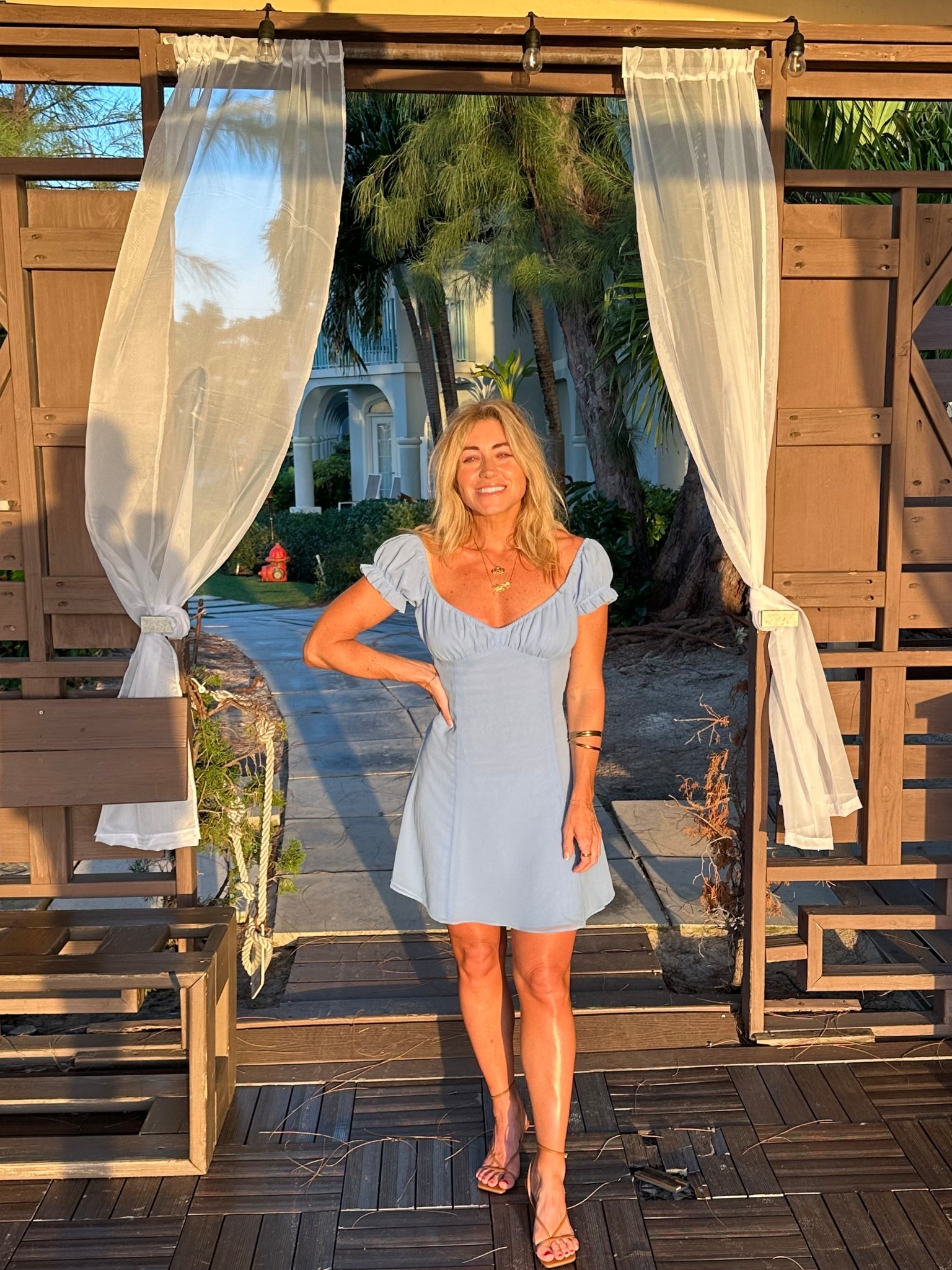 Loved this color in all honesty. Need to find more baby blues 

#LTKTravel #LTKSeasonal #LTKOver40