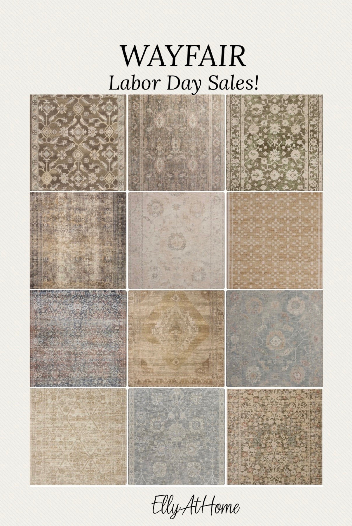 Wayfair area rugs in a variety of colors, textures and patterns many on Labor Day sales! Add to any space in your home, living room, bedroom, kitchen, dining room. Don’t forget a rug pad! Neutrals, blues, green. Fall home styling. @Wayfair

#LTKdayinmylife #LTKHome #LTKSaleAlert