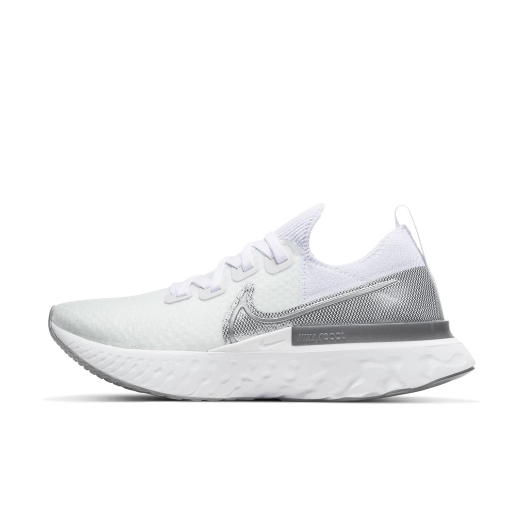Nike React Infinity Run Flyknit Women's Running Shoe Size 6.5 (White/White) CD4372-101 | Nike (US)