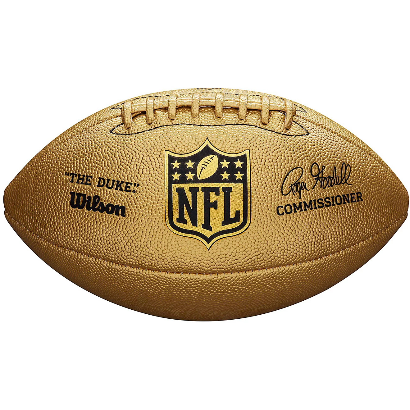 Wilson The Duke Metallic Edition Pro Replica Football | Academy Sports + Outdoors