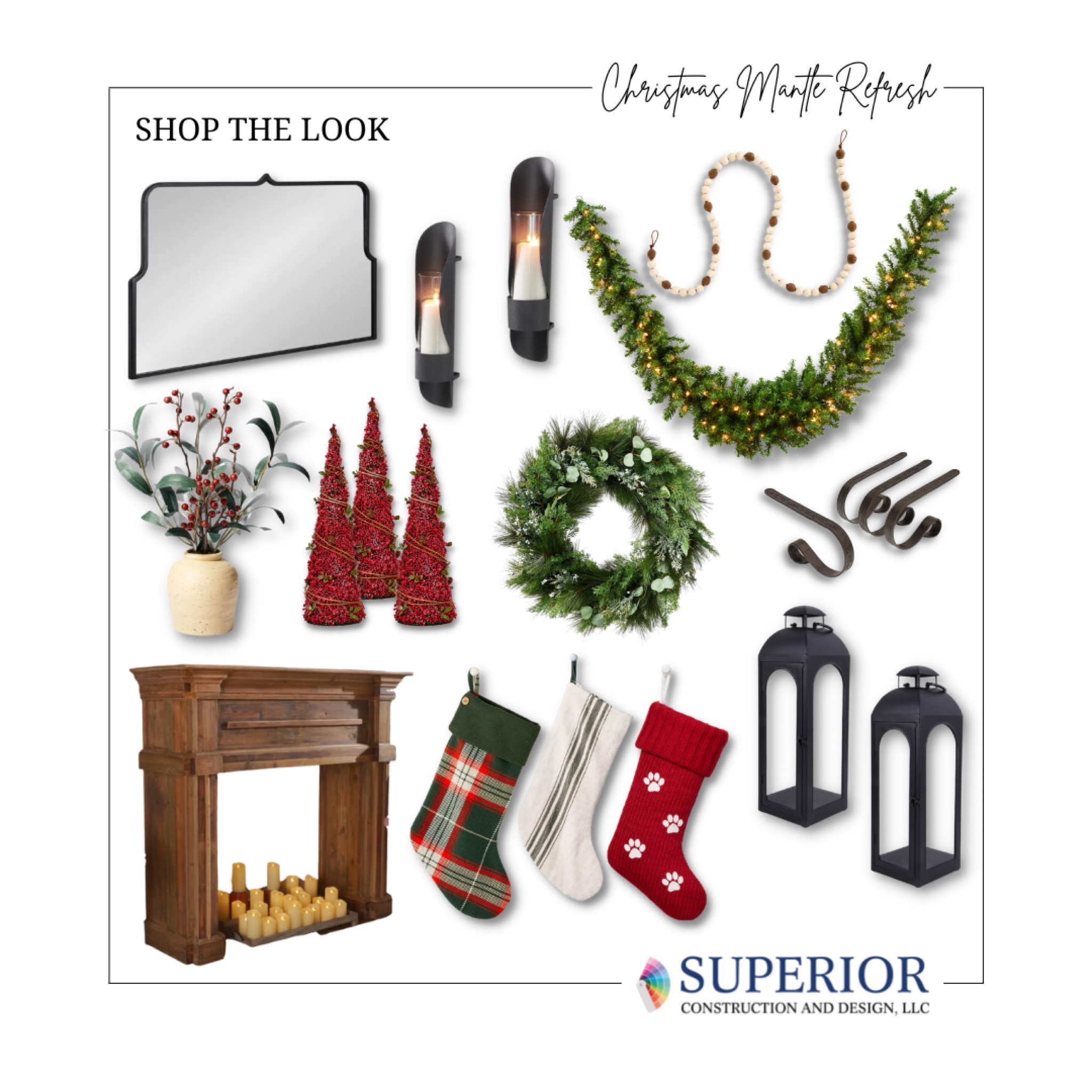 Sometimes all you need is a quick mantle refresh to get your home in the Christmas spirit!

#LTKHoliday #LTKSeasonal #LTKhome