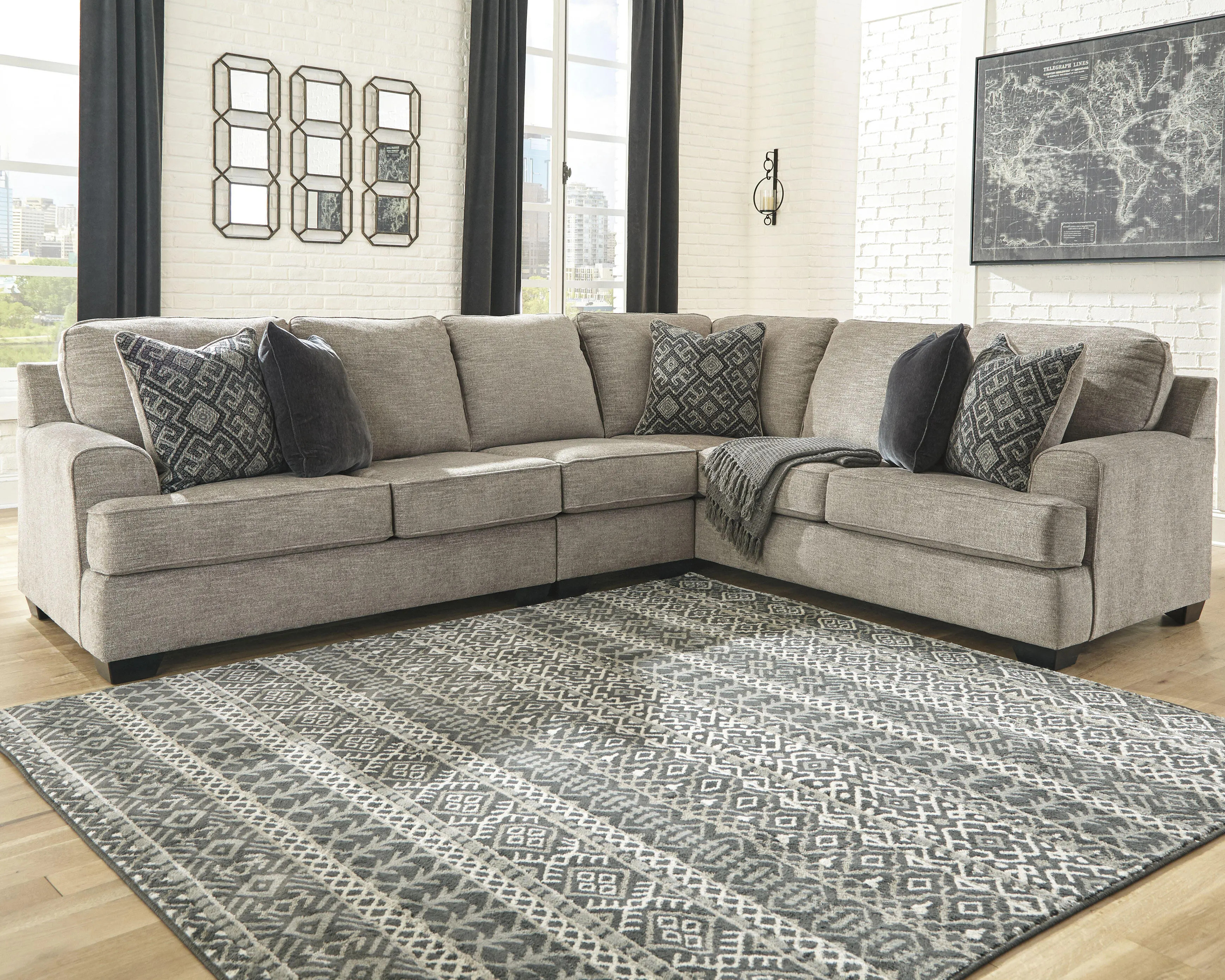 Bovarian 3-Piece Sectional | Ashley