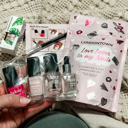 Linking my favorite at home nail polish! It’s non toxic and lasts a week or more without chipping! How fun is this Valentine’s Day manicure set too! Less than $30 for the whole thing and sold at Nordstrom and Amazon as well as their own site! 

#LTKfindsunder50 #LTKbeauty #LTKMostLoved
