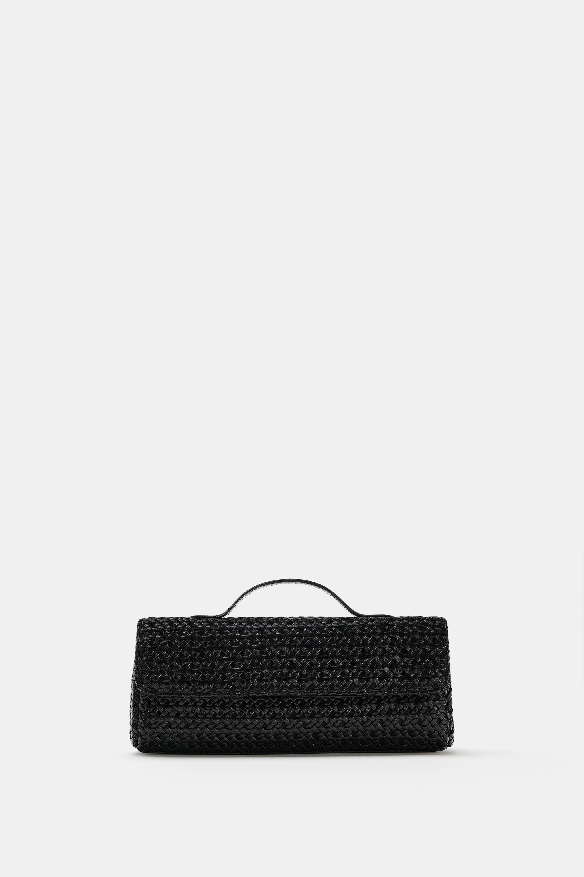 WOVEN ENVELOPE BAG | Zara US