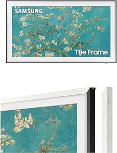 SAMSUNG The Frame 65” TV with White Bezel | Amazon (US)