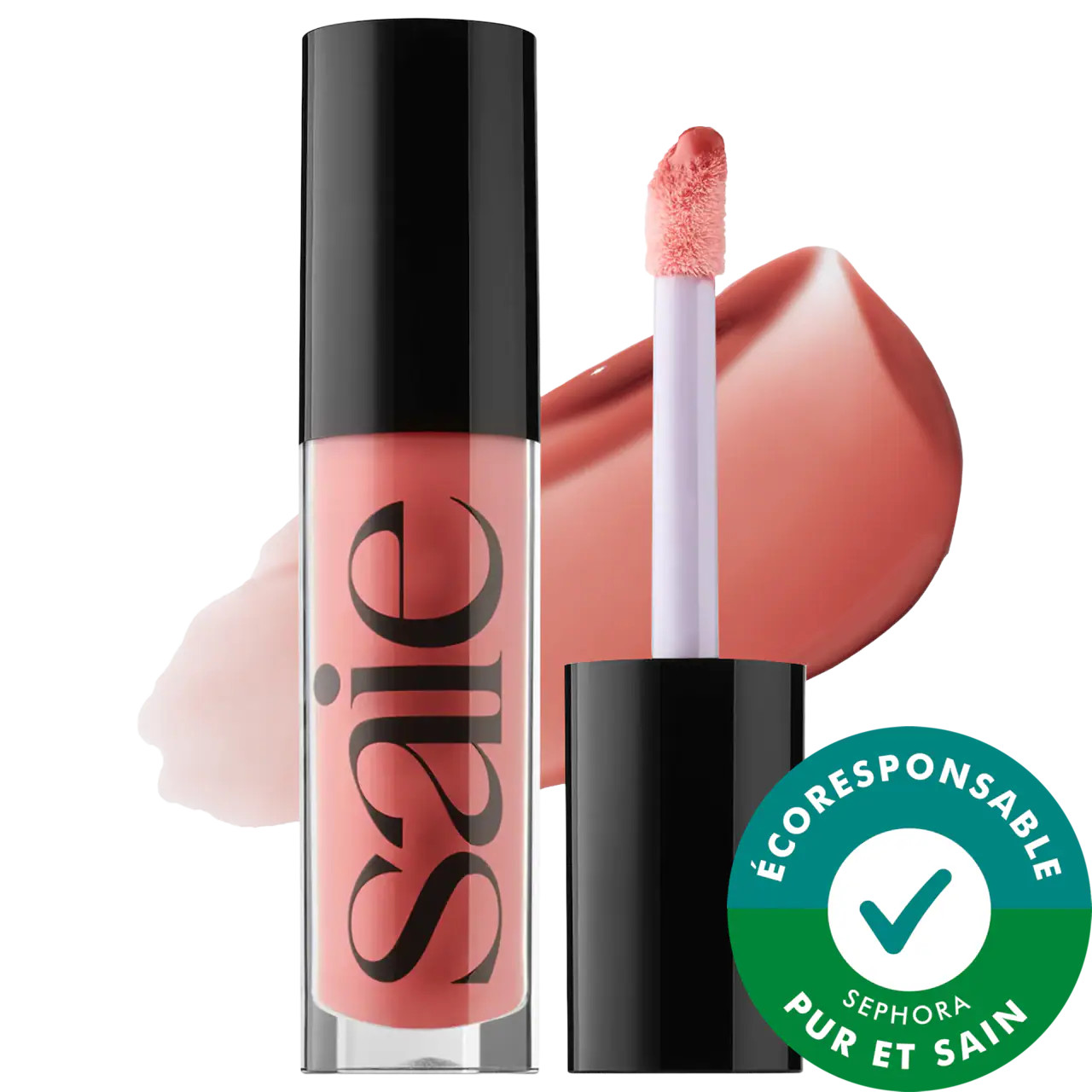 Saie Huile hydratante brillant à lèvres très brillante GlosssyBounce Bounce 0.17 oz/5 mL | Sephora (US)