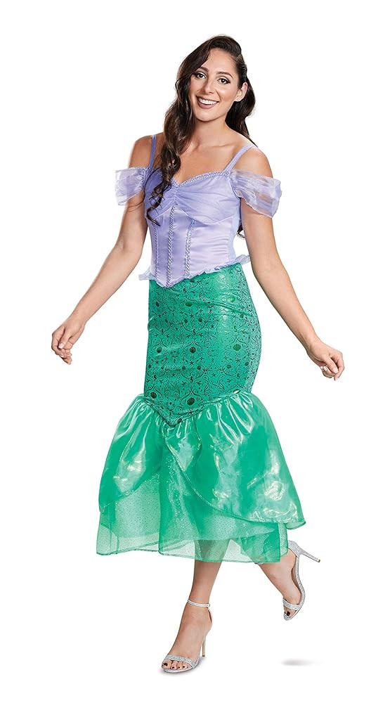 Disguise Women's Ariel Deluxe Adult Classic Costume | Amazon (US)