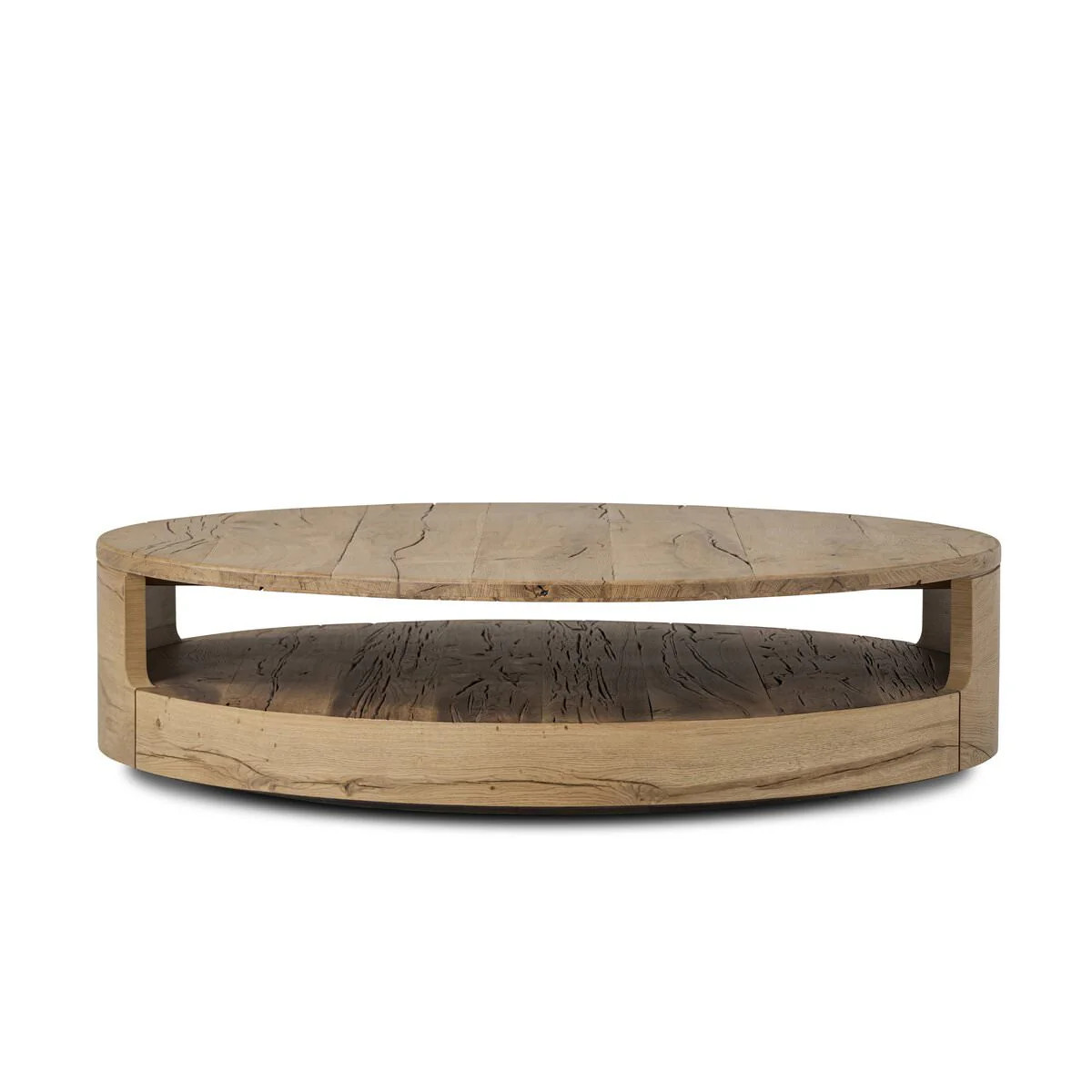 Four Hands Matheus Coffee Table in Natural Reclaimed French Oak | The Addison West