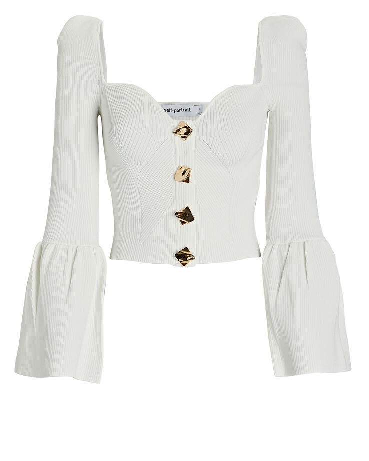 Rib Knit Cardigan | INTERMIX