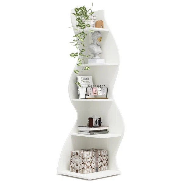 Arhab Corner Bookcase | Wayfair North America