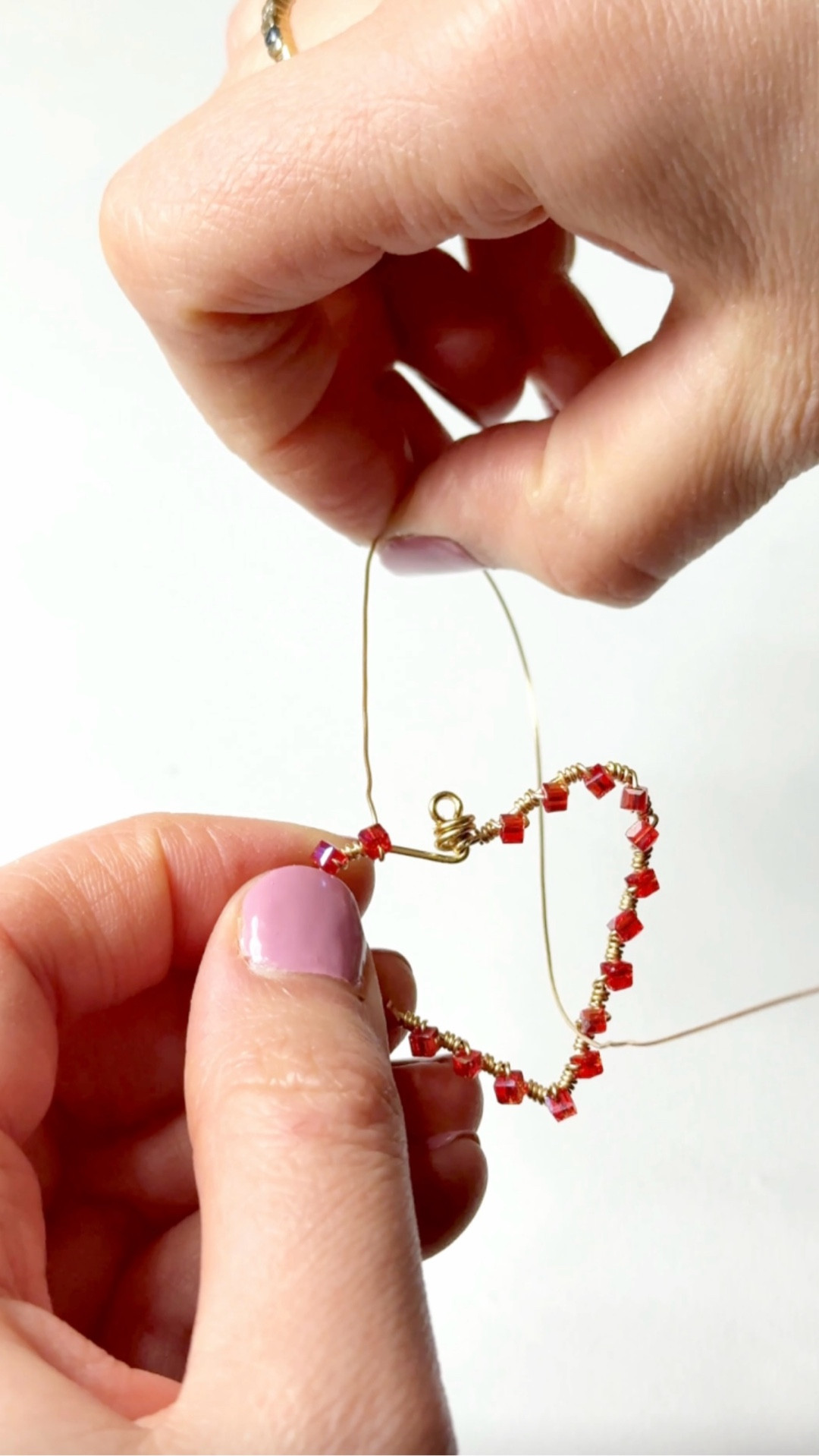 DIY wire heart keychain for Valentine’s Day❤️

#LTKValentine #LTKBeauty