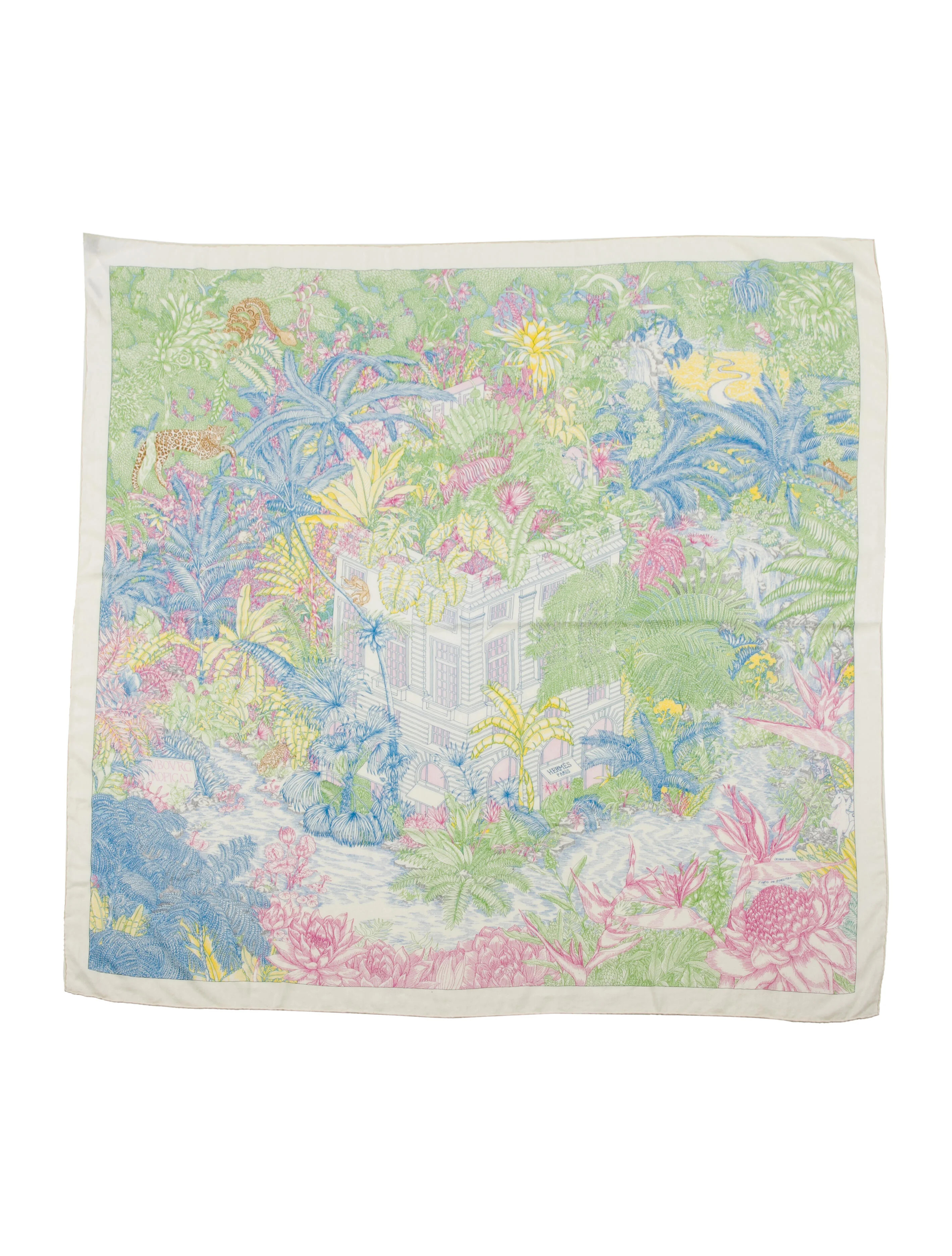 Faubourg Tropical Silk Shawl | The RealReal