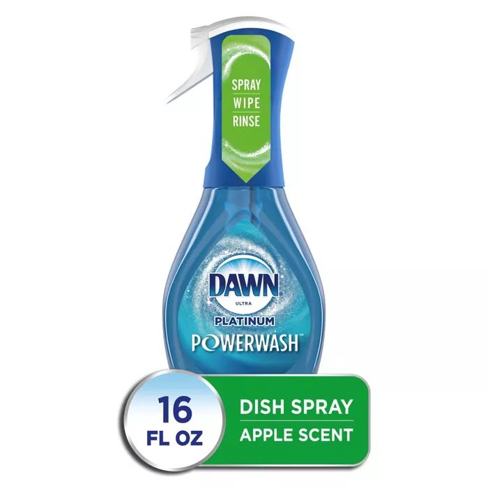Dawn Platinum Powerwash Dish Spray, Dishwashing Dish Soap - Apple Scent - 16oz | Target