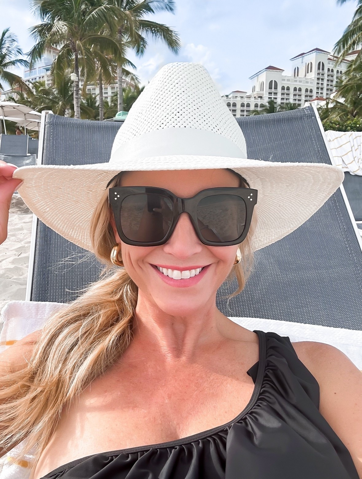 My most favorite hat is on sale! I have taken this hat on every summer adventure and it still looks brand new! Lightweight straw beach hat
Vacation


#LTKStyleTip #LTKSaleAlert