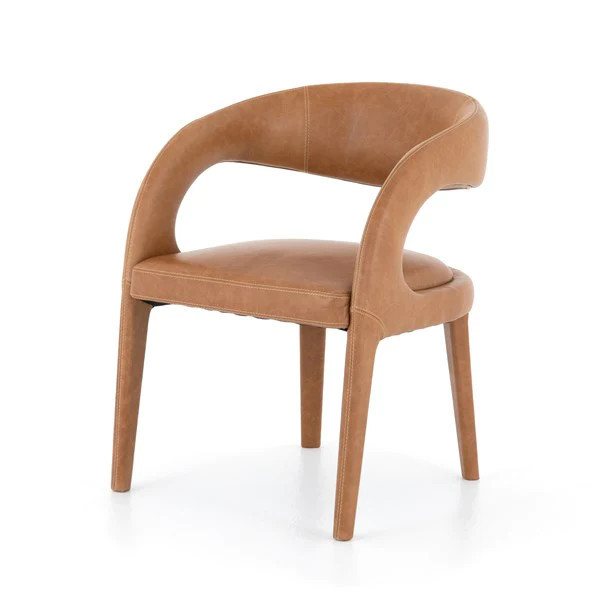 Falcons Dining Armchair - Leather | France and Son