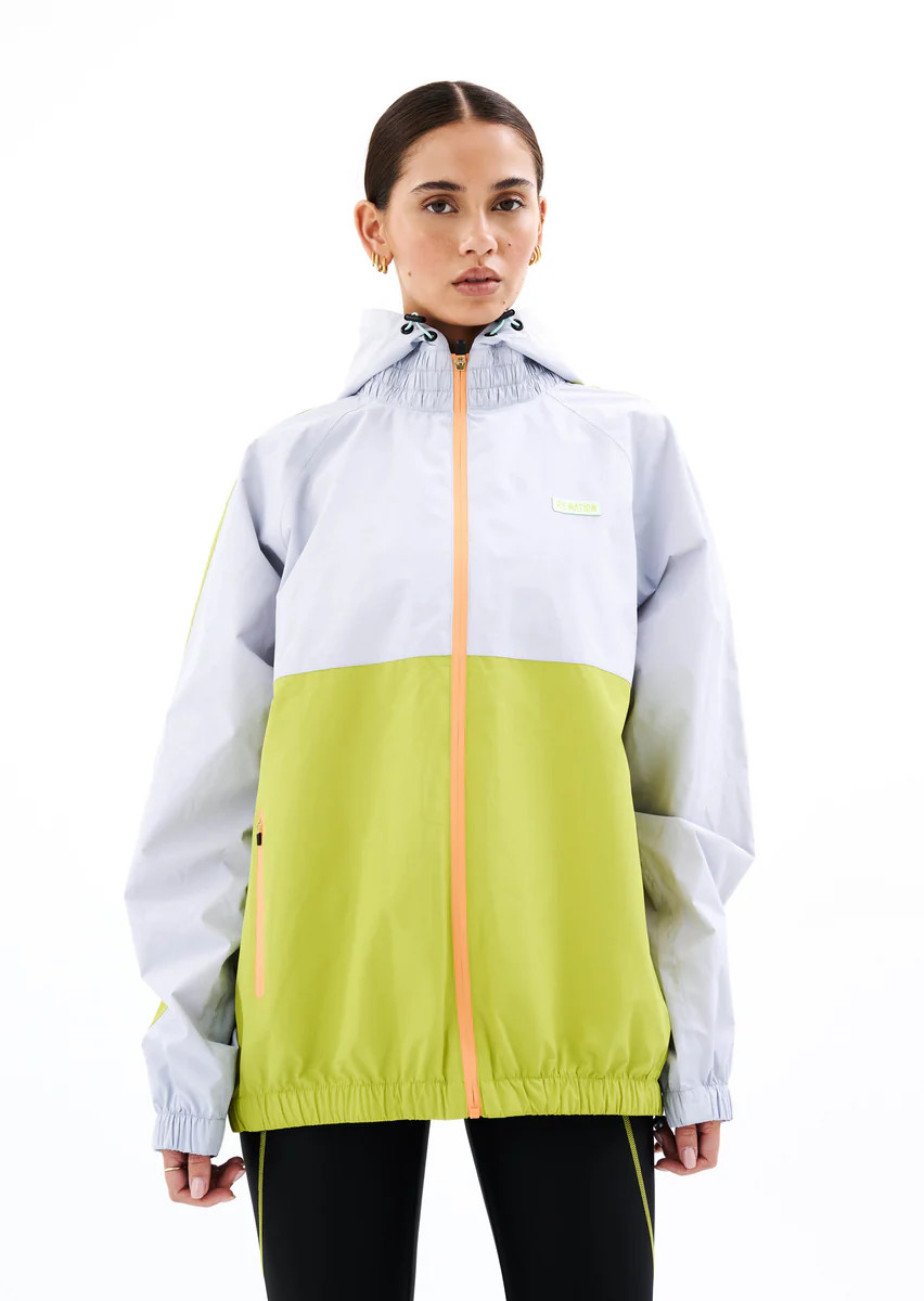 Man Down Waterproof Jacket | Grey Dawn | P.E Nation | P.E Nation AU