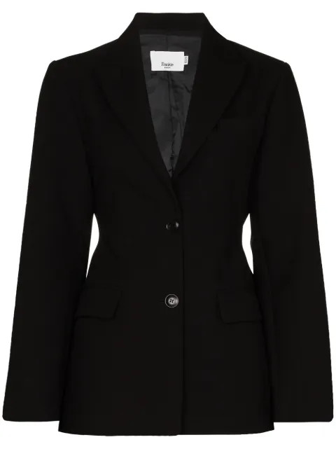 peak-lapel single-breasted blazer | Farfetch (US)