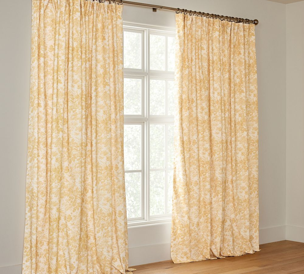Sorrel Toile Blackout Curtain | Pottery Barn (US)