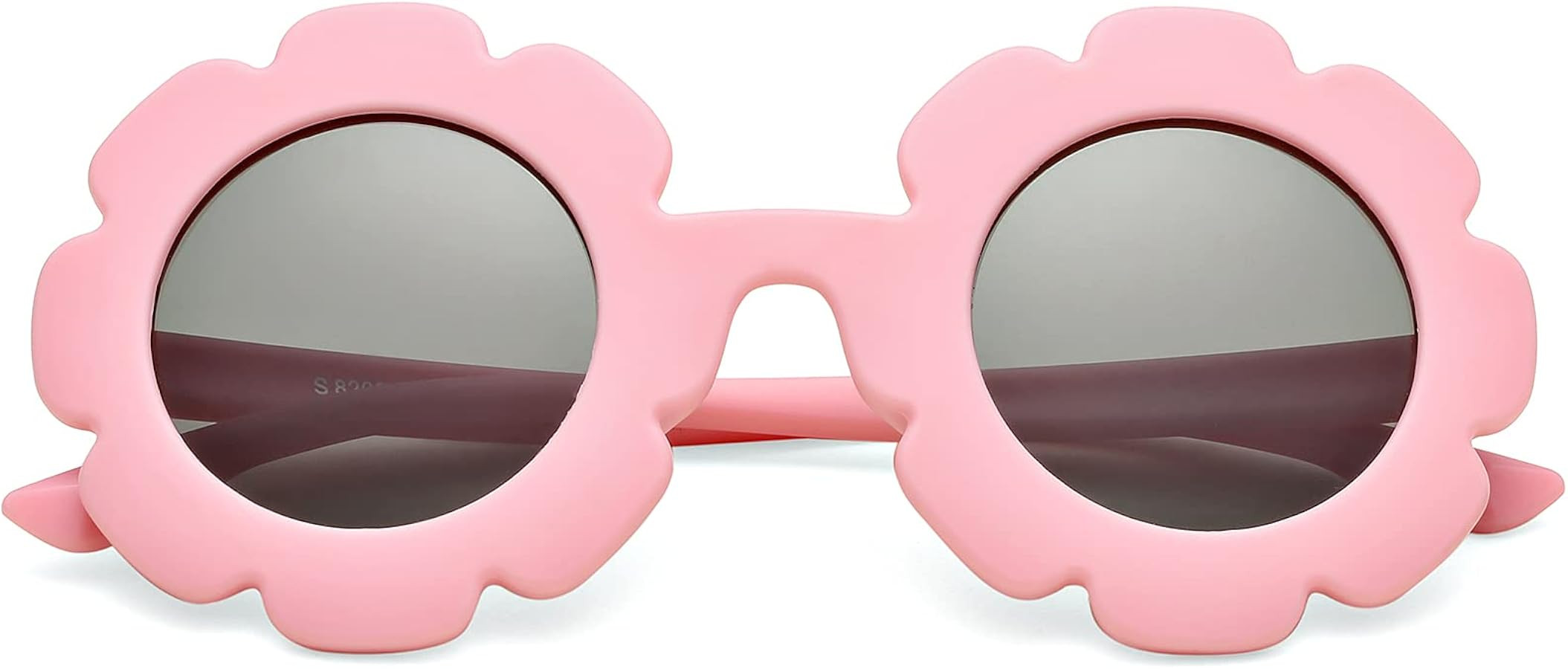 COASION Polarized Sunglasses for Kids Girls & Boys Oversized Round Flower Sunglasses Shades UV 40... | Amazon (US)