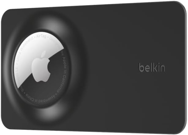 Belkin Apple AirTag Secure Wallet Insert - Thin Wallet Holder - Ultra Slim & Flexible Credit Card... | Amazon (US)