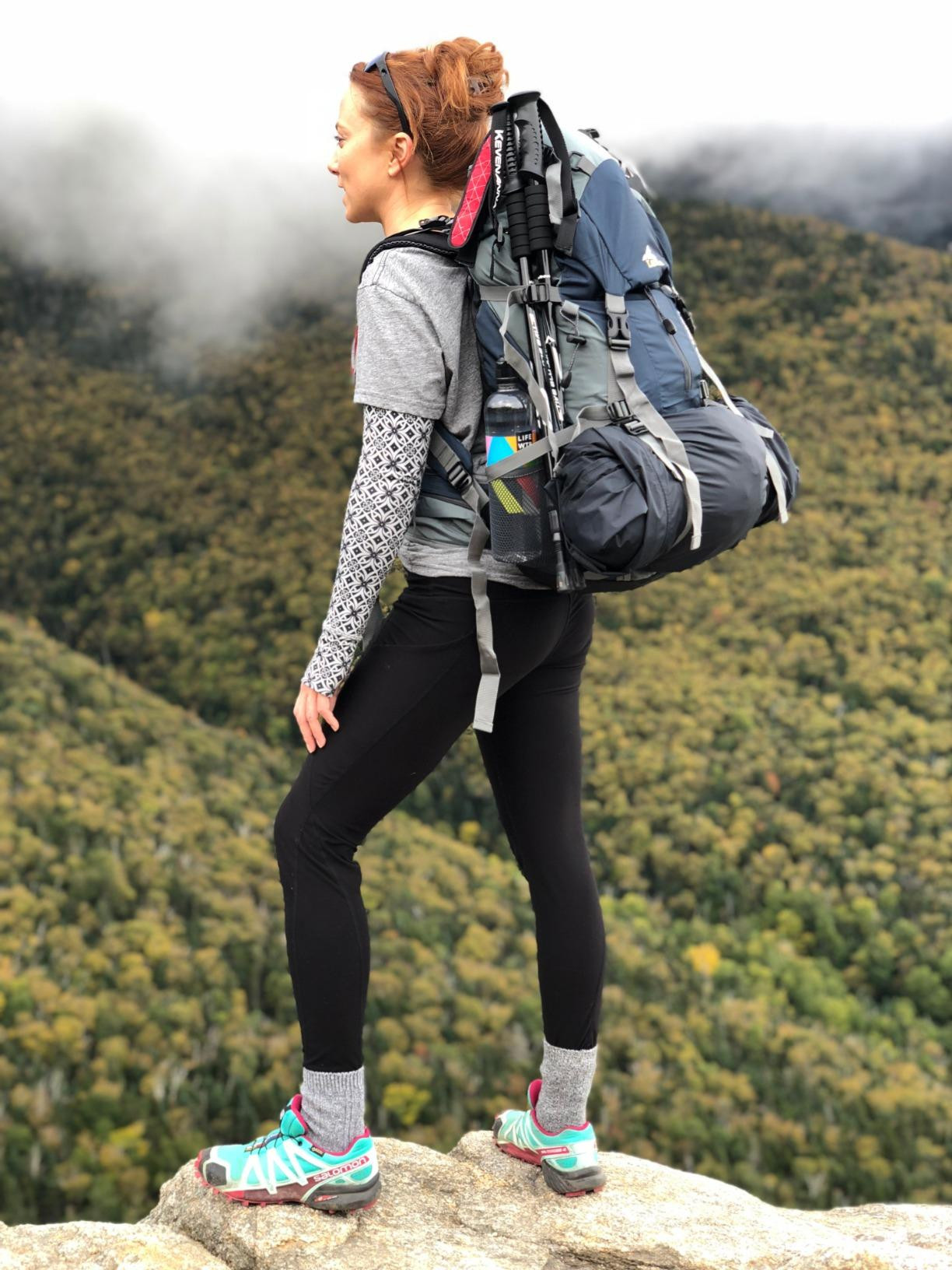 Loowoko 50L Hiking Backpack, Waterproof Camping Essentials Bag with Rain Cover, 45+5 Liter Lightw... | Amazon (US)