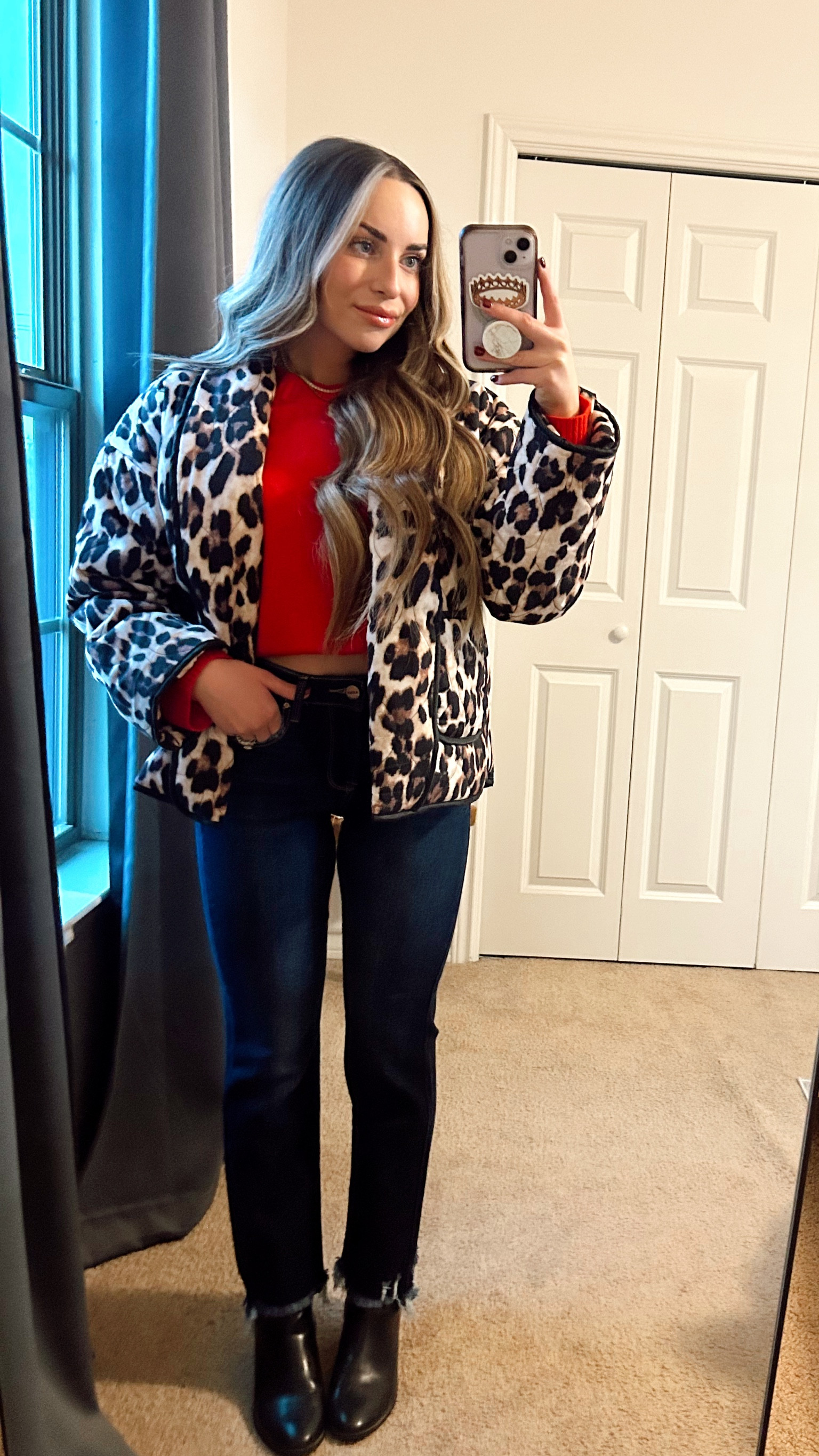Friday night fit ♥️

This quilted Amazon jacket is my latest obsession 🐆

#amazon #amazonfinds #amazonfashion 

#LTKHoliday #LTKFindsUnder50 #LTKSaleAlert
