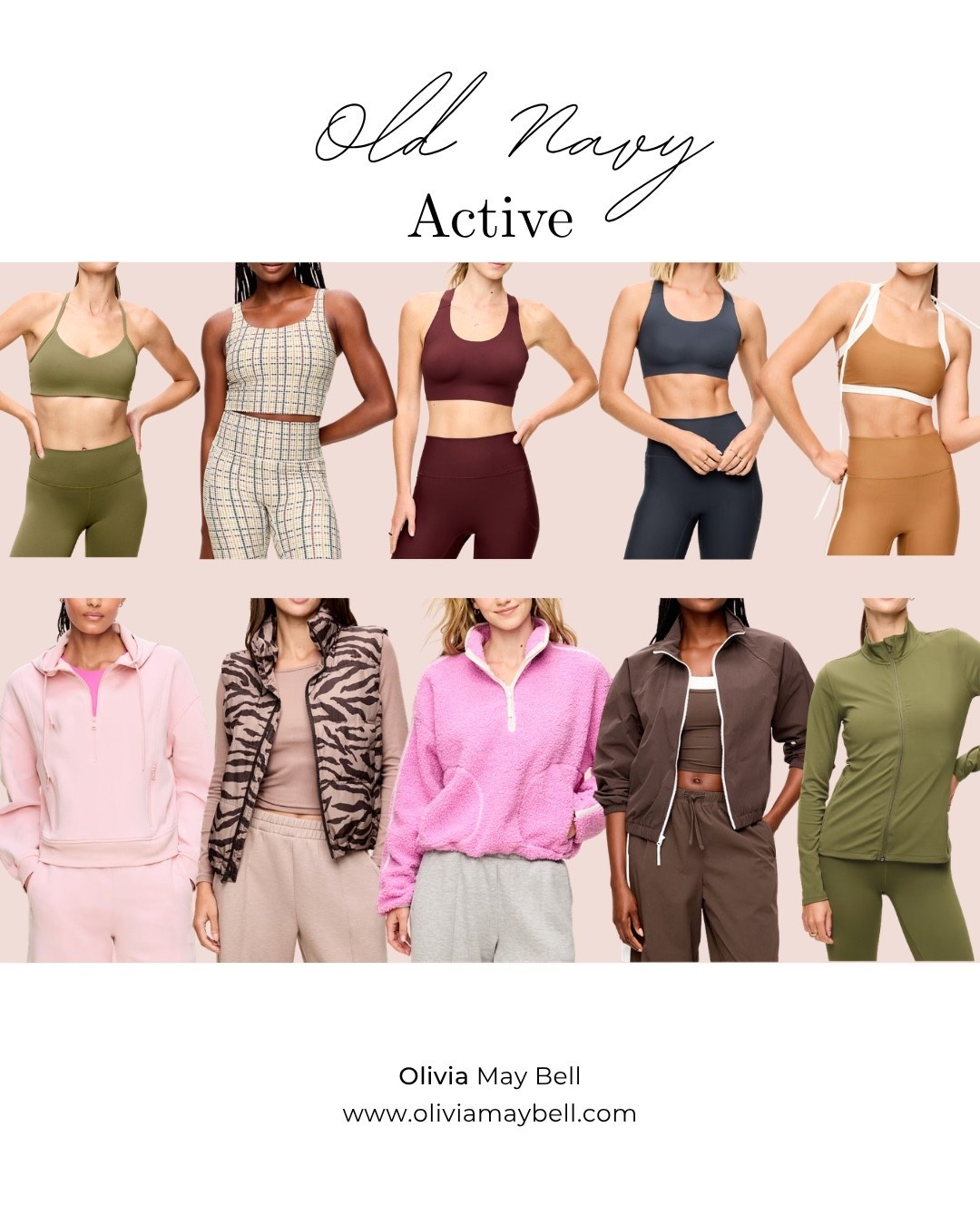Fall active sets from Old Navy! All colors of fall in all the styles. 🍂🍁💕

#LTKSeasonal #LTKMidsize #LTKActive