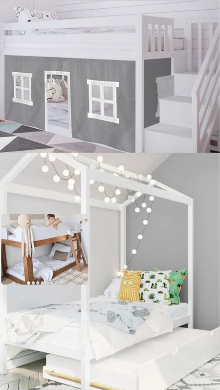 Toddler bunk beds!

Thinking of swapping out Oliver’s bed for one of these! Which do you like more? 

They’re all great for brothers or sleepovers with friends. 

Bunk beds, toddler beds, boy beds, house bed, affordable beds for kids 

#LTKHome #LTKKids #LTKFamily