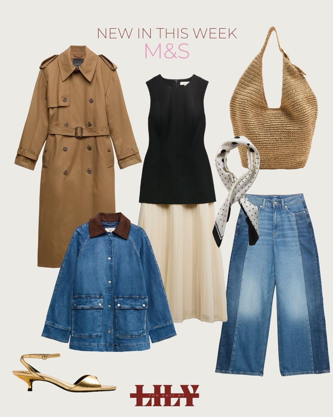 My new in edit at M&S this week  

#LTKspring #LTKuk
